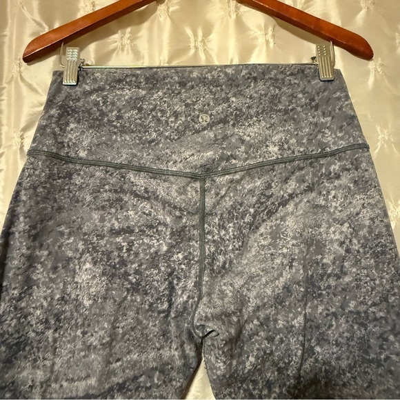 Lululemon Align Pant Area Ice Grey Leggings Abstract Tie Dye - Picture 7 of 15